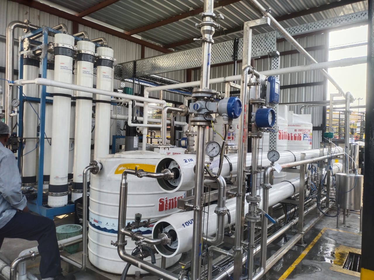 Ultra Filtration Plant